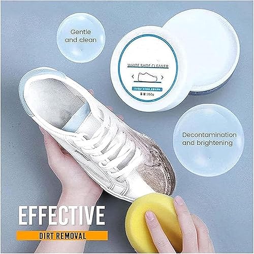 White Shoe Cleaner Cream – Long lasting Shine Like New Again