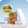 Magic Eraser Cleaning Sponge – Multi-Surface Stain Remover (Pack of 3)